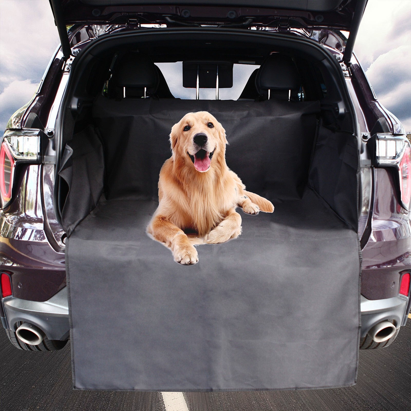 FOR AUDI Q2 Q3 Q5 Q7 Quilted Car Boot Liner Mat Dog Guard Protector