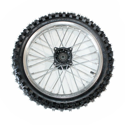 SV 12mm 14 Inch Front + 15mm 12 Inch Rear Wheel Rim Tyre Tire PIT PRO Dirt Bike - Picture 4 of 9