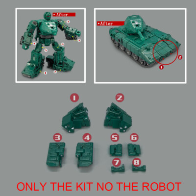 3D DIY Replenish Filler Upgrade Kit For Legacy United Go Bot Warpath
