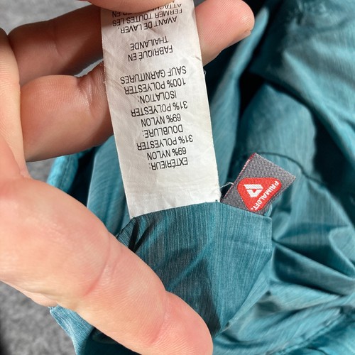 L.L. Bean Primaloft full Zip Jacket w/hood Womens Small S Blue - Picture 5 of 9
