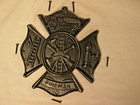 Vintage Style Cast iron Fire Fighter Plaque / Sign With Screws Fire Mark Sign — photo 1