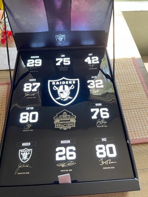 2022 Las Vegas Raiders Season Ticket Member Holder Gift Box Hall Of Fame Madden | Ebay