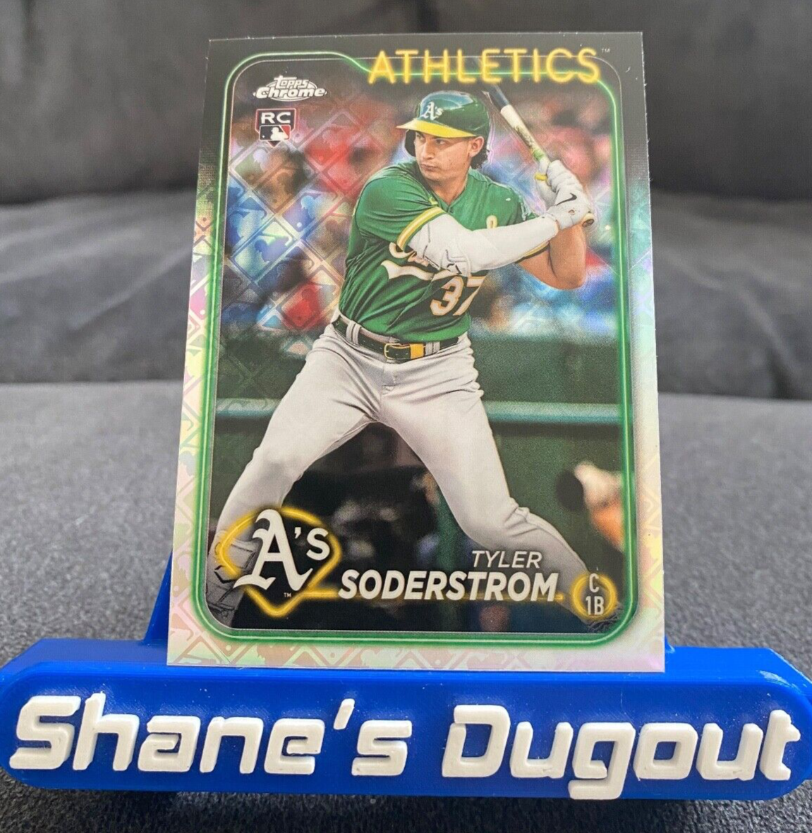 2025 Topps Chrome LOGOFRACTOR Tyler Soderstrom #298