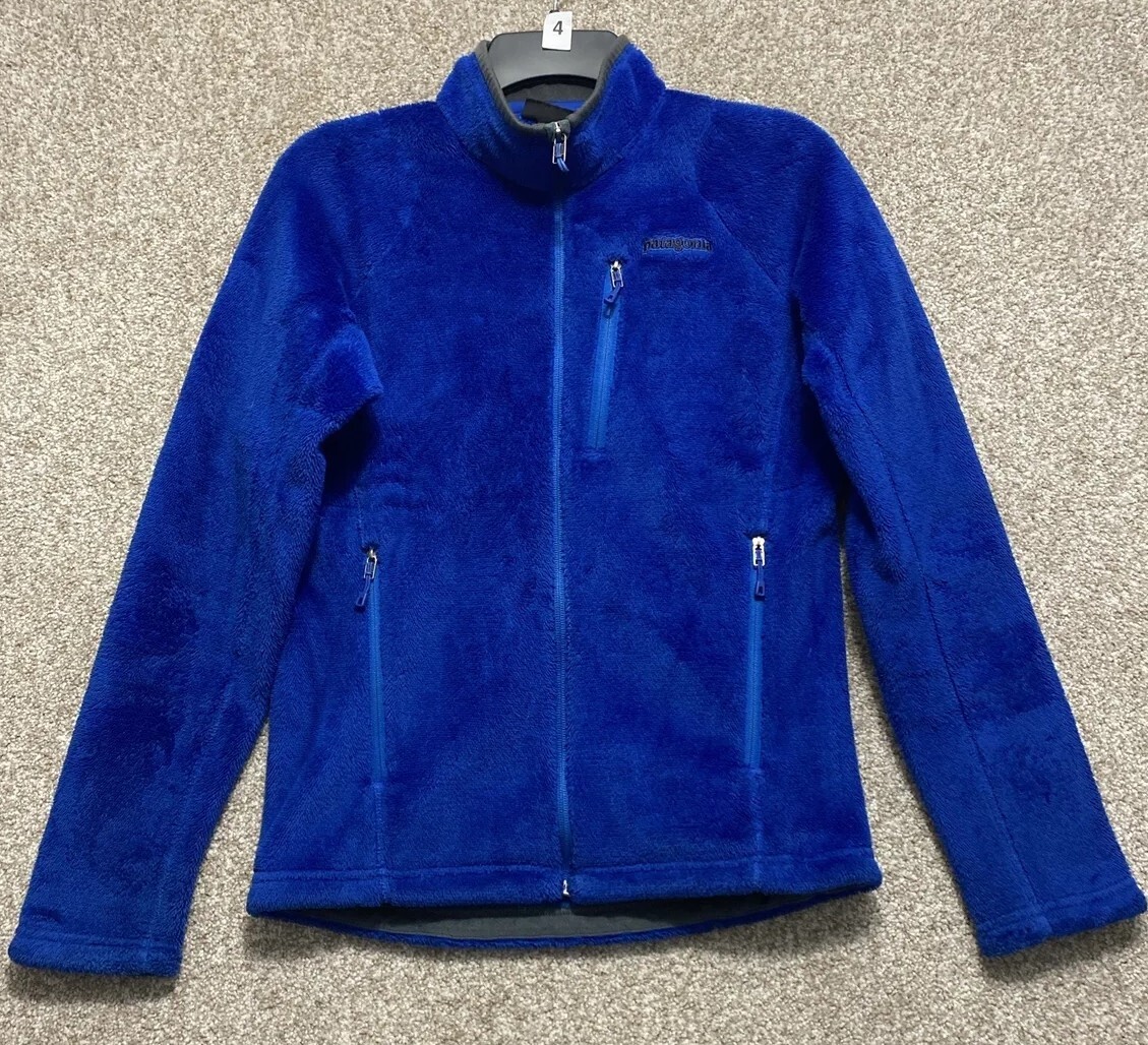 Patagonia Mens Blue Regulator R4 Polartec Windbloc Fleece Jacket XS