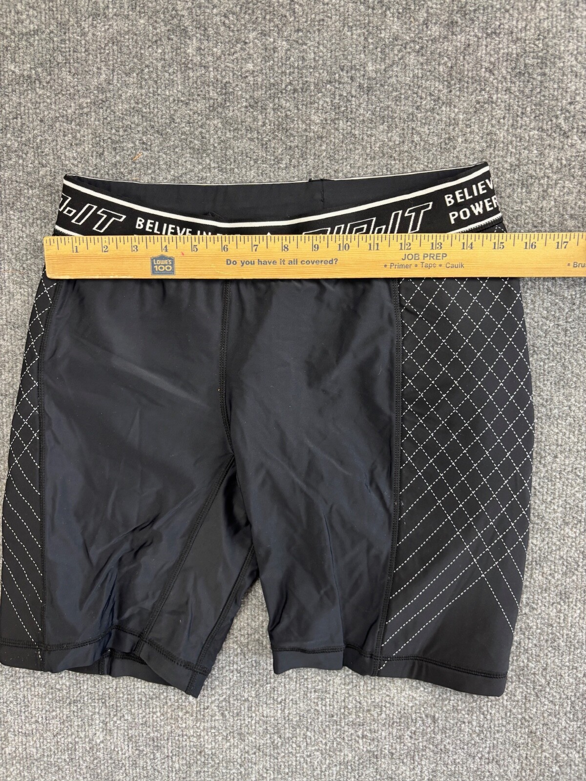 Rip-It Softball Sliding Shorts Girls' XL Black White Period Protection Pull On