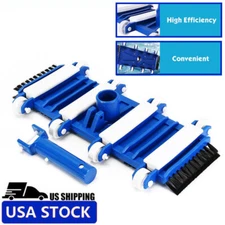 14" Professional Pool Vacuum Head Heavy Duty Vac with Wheels & Aluminum Handle