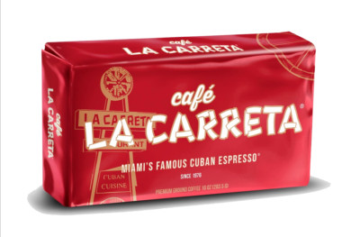 Cafe La Carreta /Espresso Coffee 10 oz Latin Style Pack 1