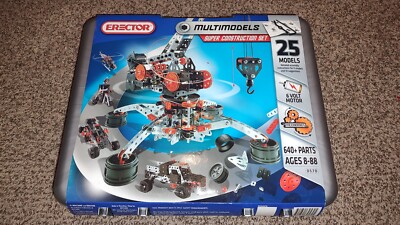 2012 Erector 0570 Super Construction Set 640+ Pieces (New/Sealed