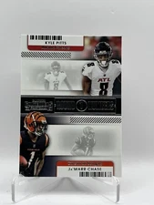 2021 Contenders Jamarr Chase Kyle Pitts Round 1 Numbers #RN-KPI Falcons Bengals