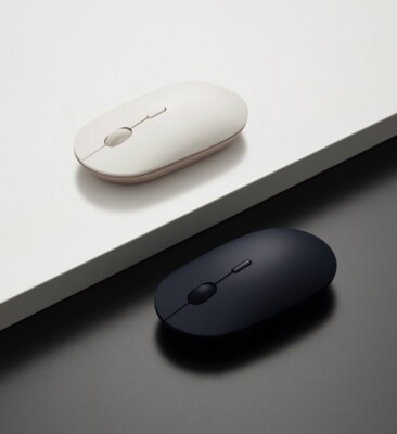 Xiaomi Portable Mouse 3 USB Dual Mode Mini Silent Mouse Bluetooth 2.4G  2400 DPI