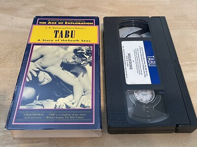 Tabu A Sory of the South Seas VHS  Milestone Video  1931 1992