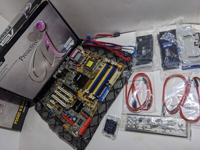 ASUS P5GDC-V Deluxe Plus Accessories And User Guide New!