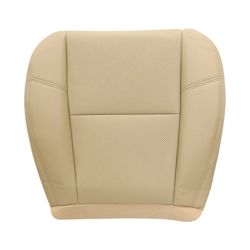2009-2014 For Cadillac Escalade EXT Front Bottom Top AC Leather Seat Cover Tan