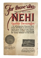 1930s Nehi Soda Premium Advertising Booklet 12 Pages
