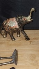 Vintage Brass Elephant Beautiful Boho Chic Aesthetic