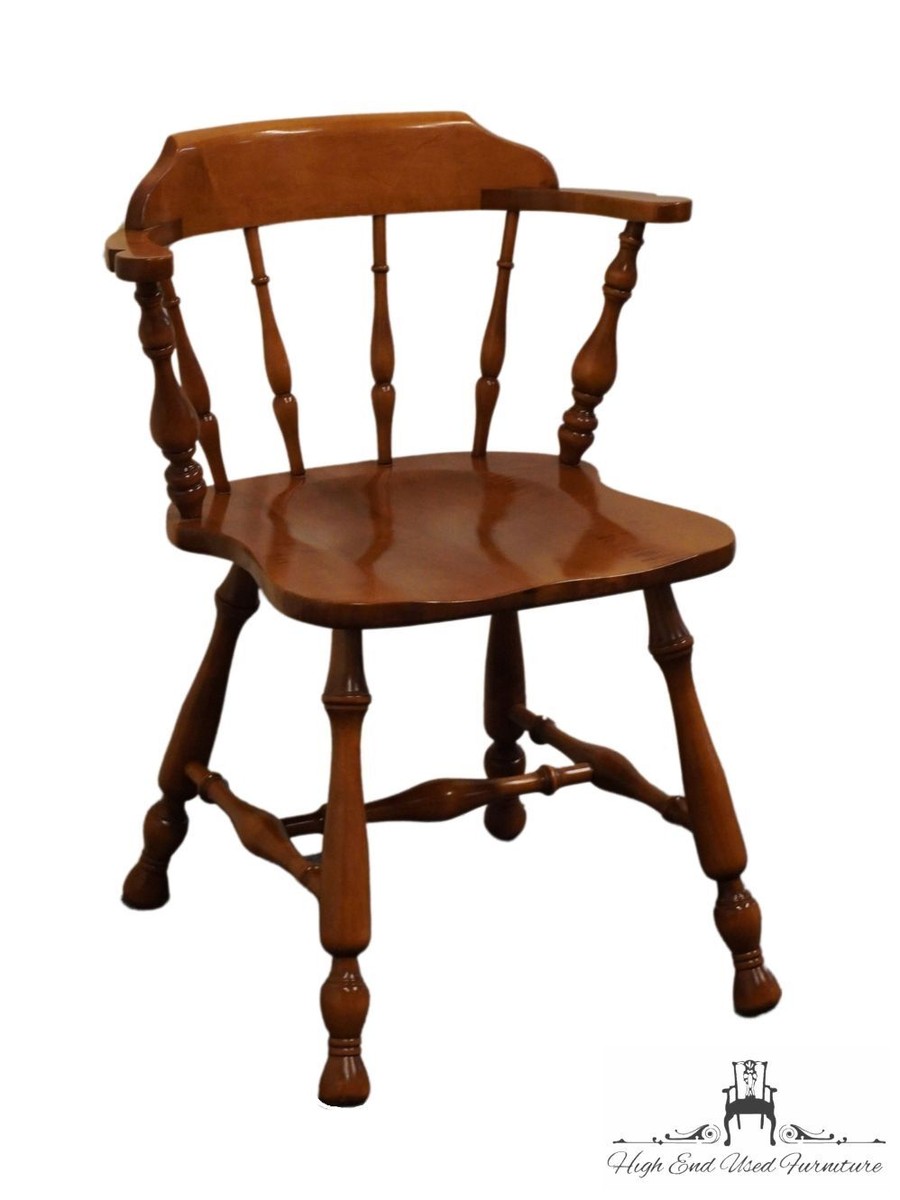 チェア（Ethan Allen） ETHAN ALLEN Solid Hard Rock Maple Colonial Early American Comb