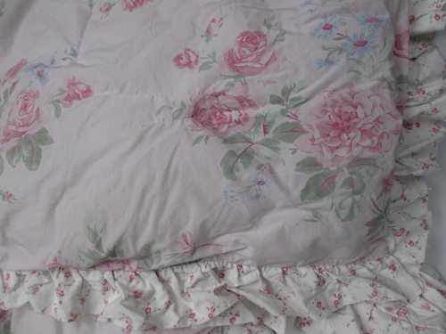Simply Shabby Chic MISTY ROSE Pink Ruffled Comforter - King - Picture 12 of 13