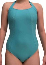 Wear Moi Leotard - Halter Top Neck - Light Blue - Size Small - Never Worn