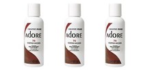 BL Adore Semi-Permanent Haircolor 076 Copper Brown 4oz X 3 Counts