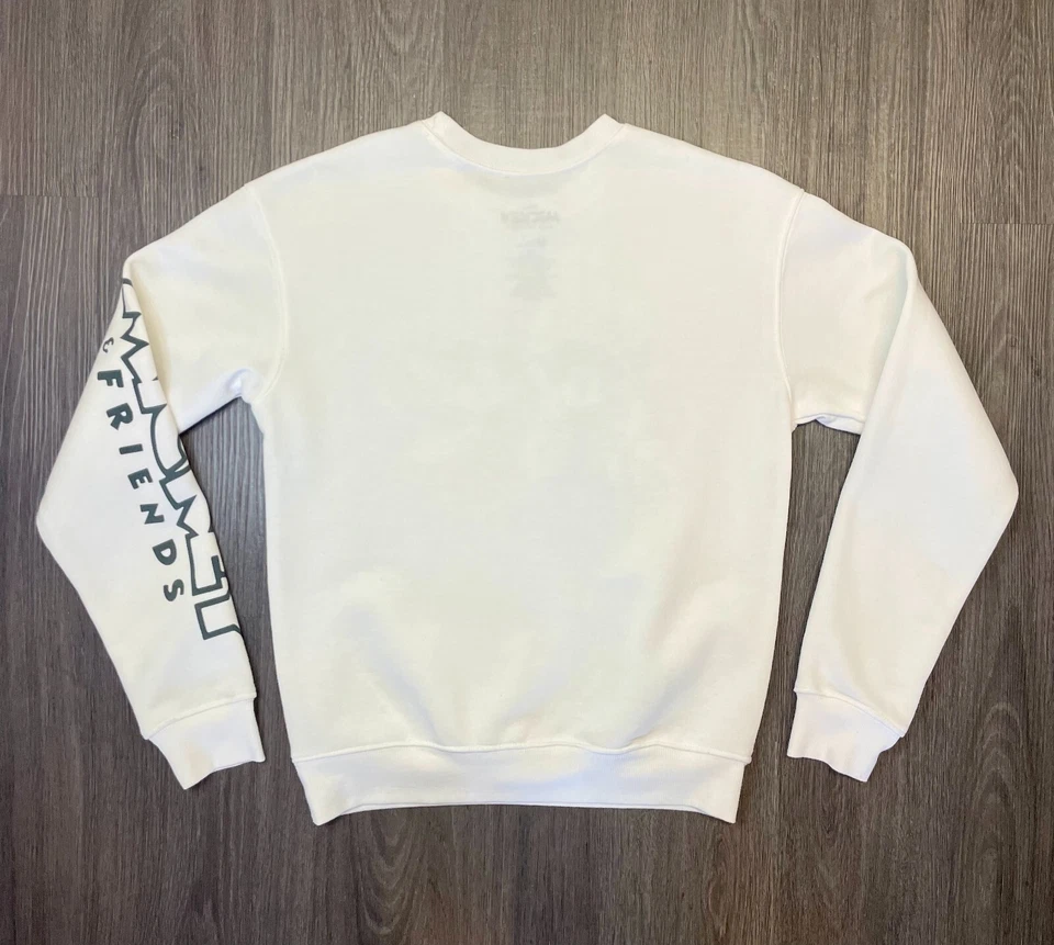 Disney Characters Mickey Mouse & Friends Minnie Donald Duck Goofy Sweatshirt XS - Image 3 of 4