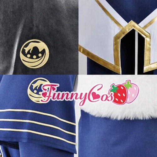 Touken Ranbu Online cosplay costume Uniform Nakikitsune Halloween Party Hot - Picture 4 of 7