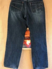 Columbia men’s dark blue jeans size 32 x 31.5” zip fly mid-rise cotton Relaxed