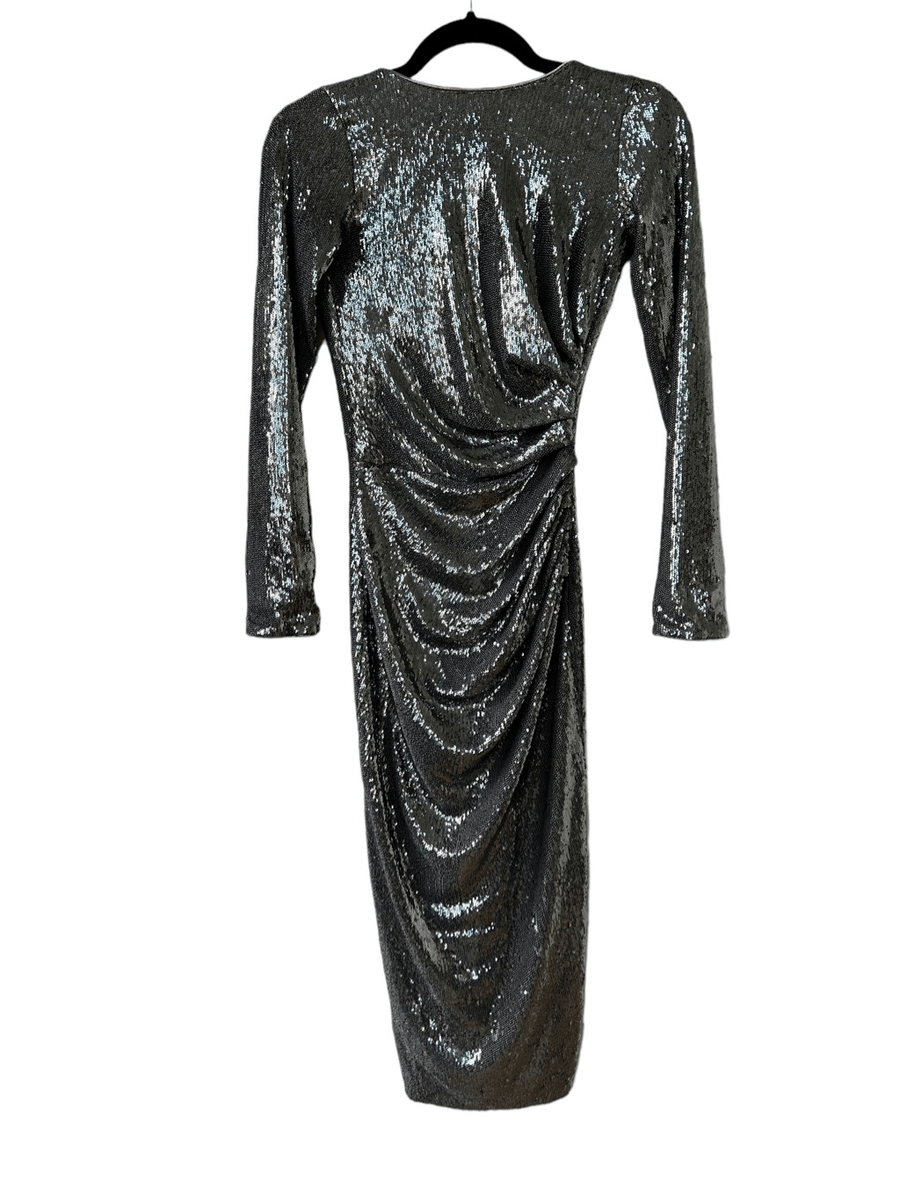 dress the population emilia dress Dress the Population Emilia Dress bronze shimmer cocktail dress Sz M