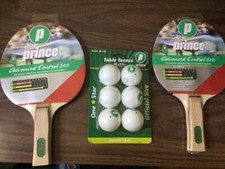 Prince Advanced Control 600 Table Tennis Rackets SSC Rated 9 ping pong