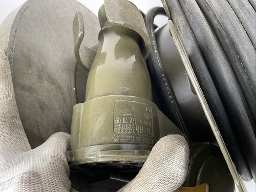 Verlängerungskabel Strakstrom + Rolle 07RN Ozoflex SIEMENS 380 V Bundeswehr 1066 - Bild 4 von 5