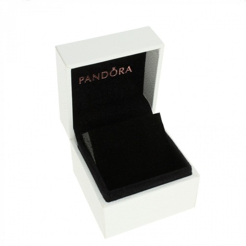 PANDORA Schmuck-Box 5x5 cm für Ohrstecker, Ringe oder Charms - Bild 3 von 3