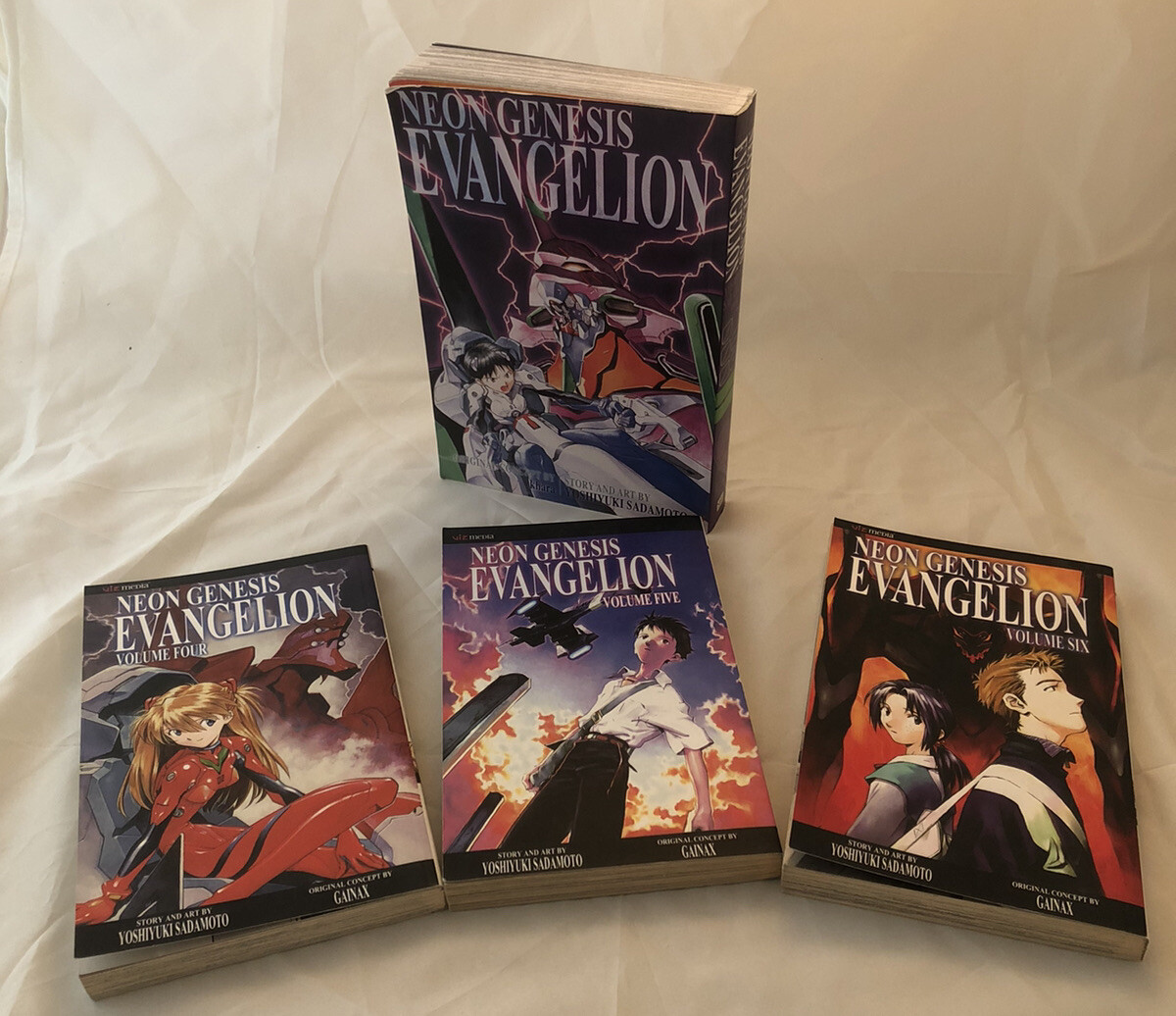 Neon Genesis Evangelion 3-in-1 Edition, Vol 1-6 | eBay