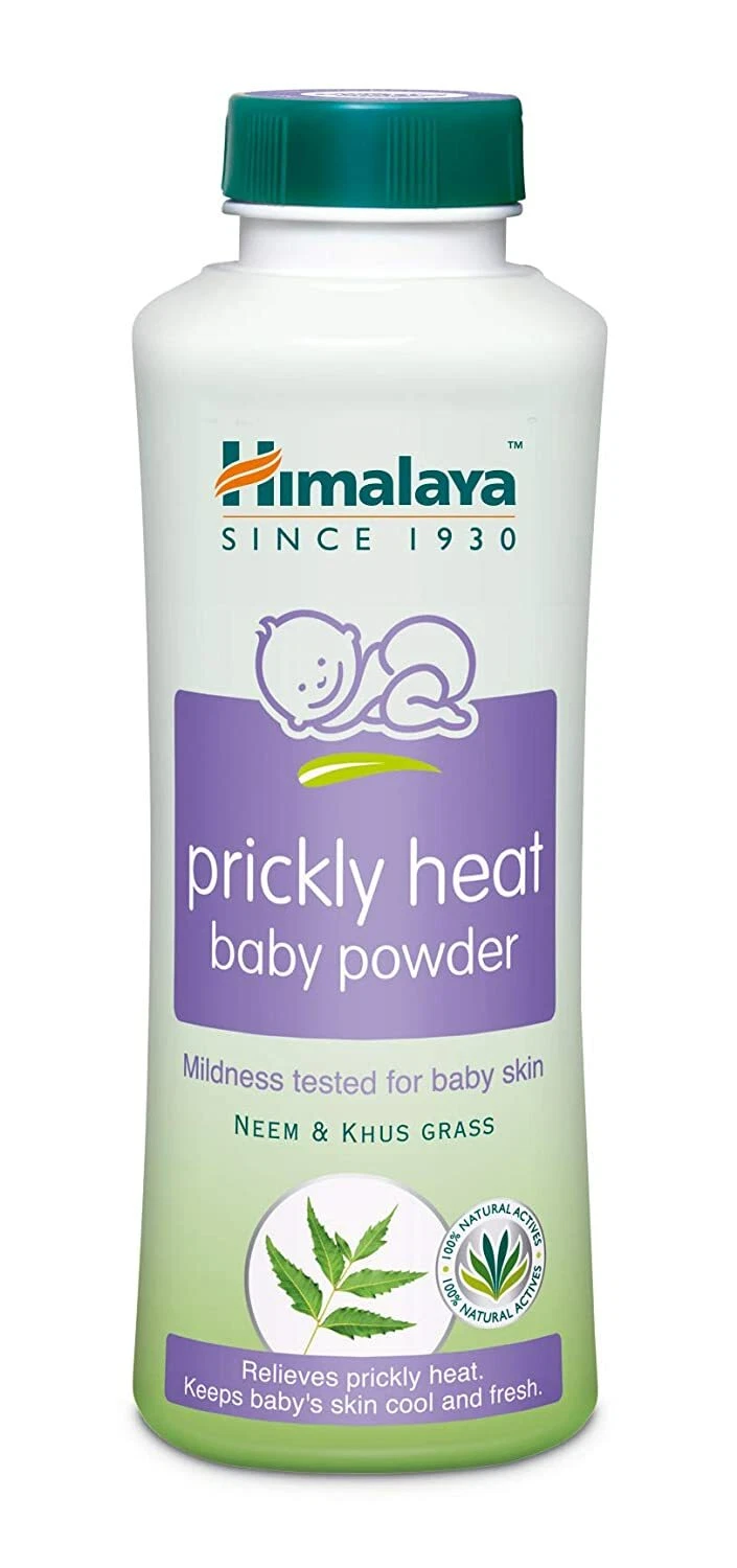 Himalaya Prickly Heat Baby Powder with NEEM & KHUS GRASS -200 Gram - Free Ship