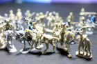 1/72 HO Scale Napoleon French Infantry Waterloo Army Used Plastic Playset — photo 2