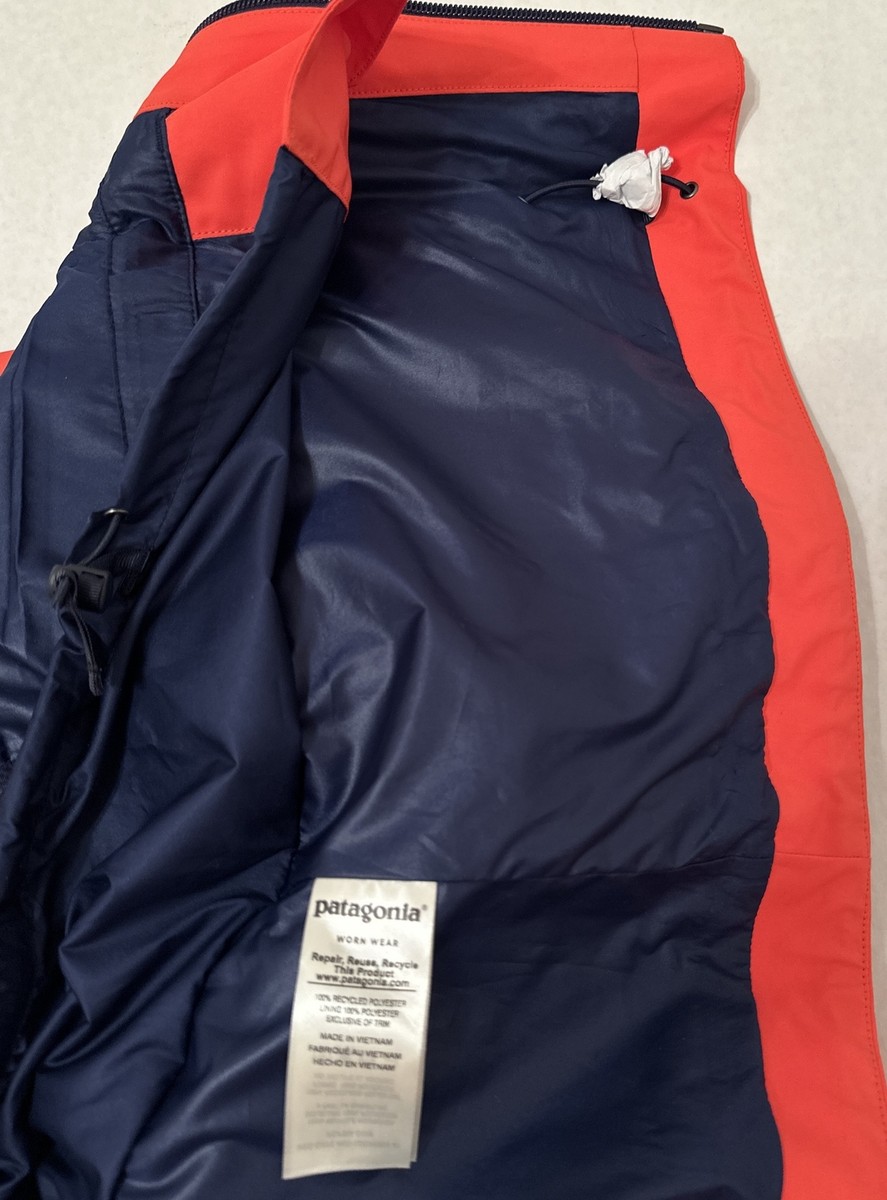 NEW! PATAGONIA Powder Bowl Jacket Women's XL Tomato Red Gore-Tex
