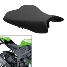 Black Front Driver Rider Seat Fit For Kawasaki Ninja ZX6R ZX-6R ZX 6R 2009-18 10
