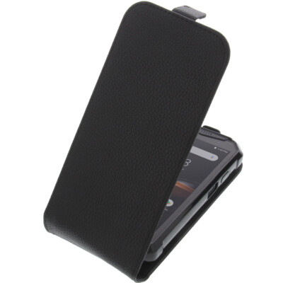 Tasche für Ulefone Armor 3W FlipStyle Handytasche Schutz Hülle Flip Case Schwarz