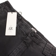 C.P. Company NWT Chinos / Casual Pants Sz 52 36 US Slim Solid Gray Cotton Blend