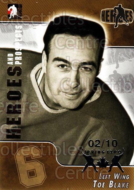 2004-05 ITG Heroes and Prospects Spring Expo #178 Toe Blake