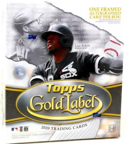 2020 TOPPS GOLD LABEL BASEBALL HOBBY BOX BLOWOUT CARDS