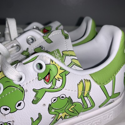Size 3.5 - adidas The Muppets x Stan Smith Kermit The Frog
