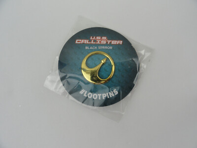 Lootcrate Lootpins Black Mirror U.S.S. Callister Hat / Lapel Pin