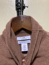 H by Halston NWT Extra Fine 100% Merino Wool Turtleneck Sweater Size M-#1