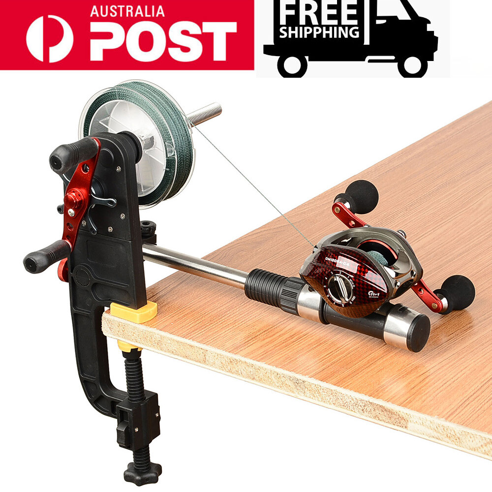 Fishing Spooling Station Fishing Line Winder Spooler - Adjustable ...