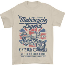 Motorcycle Legend Biker motorcycle Chopper Mens T-Shirt 100 Cotton