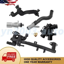 6pcs Engine Water Pump Coolant Pipe Kit for Land Rover Range Rover L322 L320 US