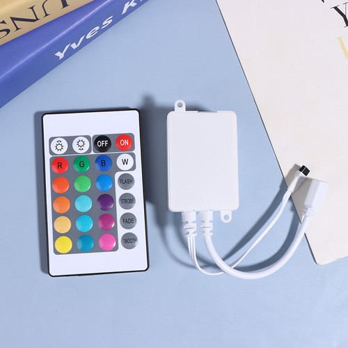 Led Controller 24 Keys LED IR RGB Controller Box 1 To 2 Control IR Remote Dim·:J - Bild 7 von 12