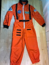 Kids Unisex Get Real Gear NASA Commander Halloween Costume Sz 6-8--NICE