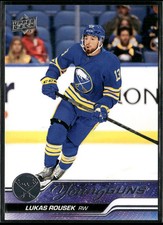 2023-24 Upper Deck #233 Lukas Rousek Buffalo Sabres Rookie Hockey Card. rookie card picture