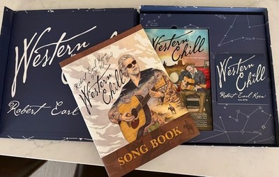 Robert Keen - Western Chill (Fan Edition) Full Box Set Vinyl LP Album + DVD