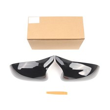 L+R Spiegelkappen Au�enspiegel Schwarz Glanz F�r BMW X3 X4 X5 X6 G01 G02 G05 G06